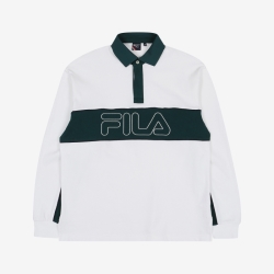 Fila White Line Rugby - Miesten T Paita - Vihreä | FI-35267